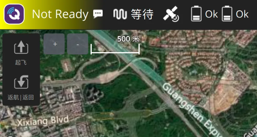 QGroundControl connection complete