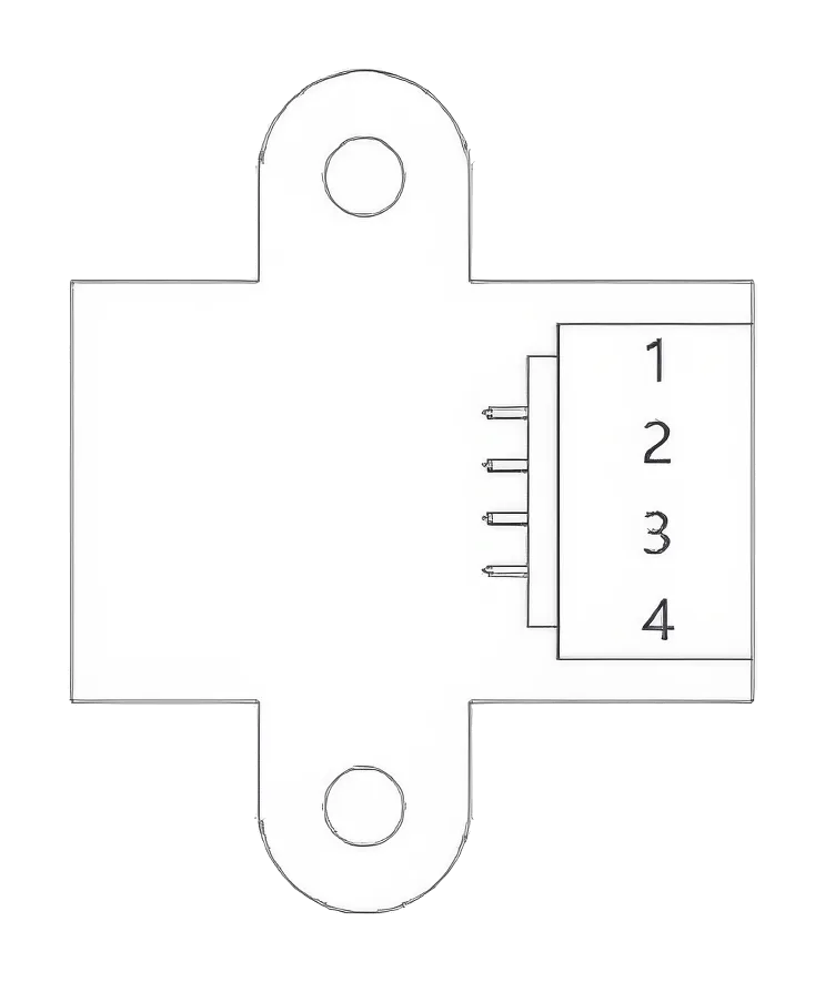 CORVON CV08 — connector pin-order diagram
