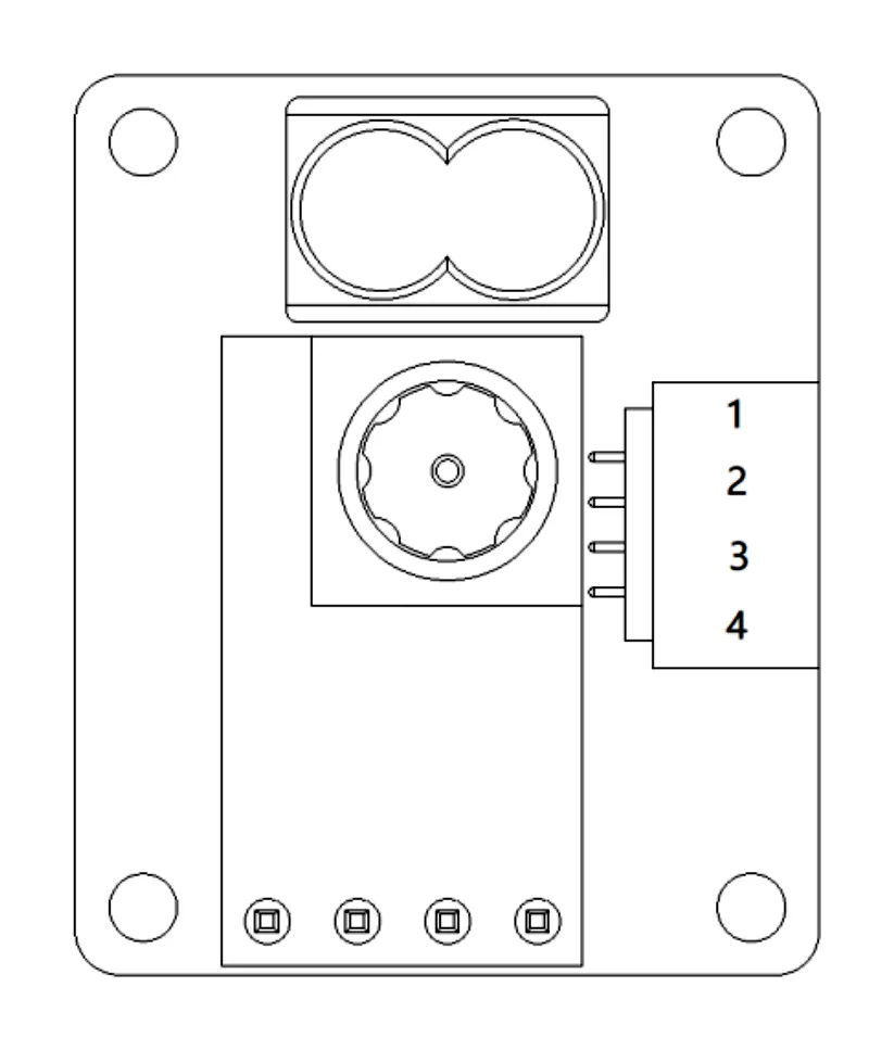 CORVON CV0850 — connector pin-order diagram