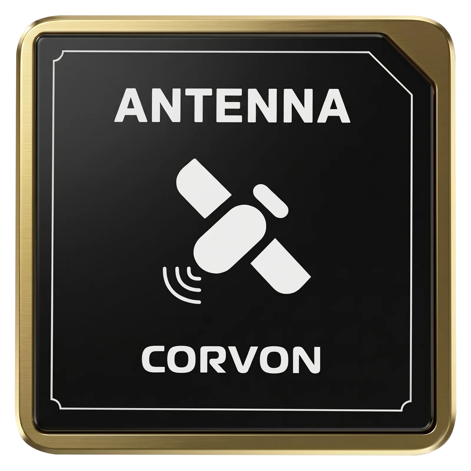 CORVON FK-C1 GNSS module — back antenna face
