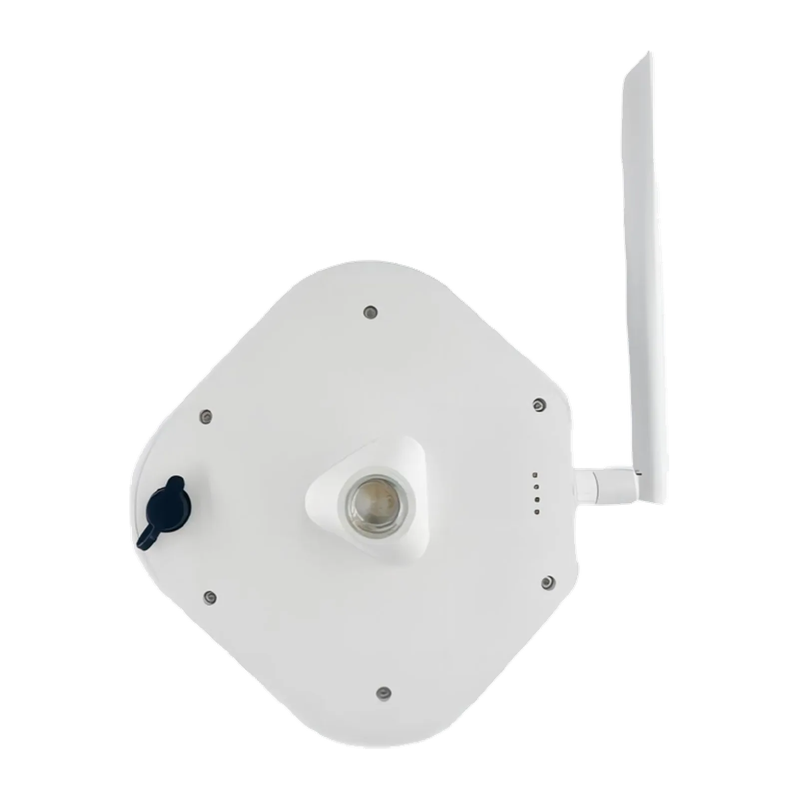 CORVON RTK-12-B base station — top, antenna, port and LED indicators